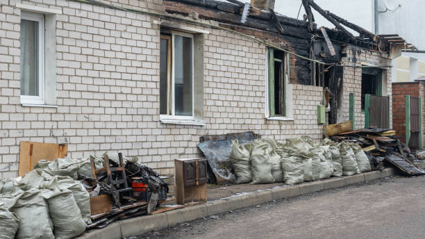 Professional Soot Cleanup technician working in Richmond, KY